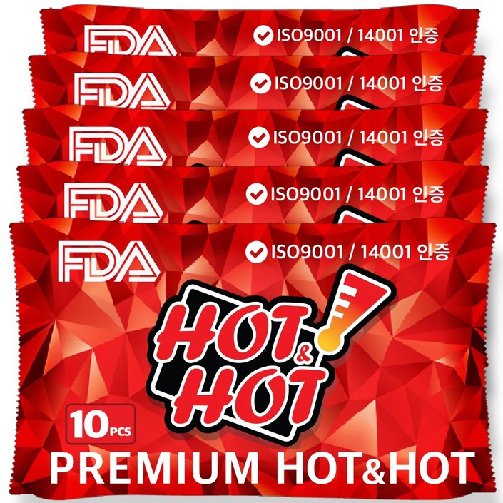 핫앤핫 프리미엄 핫팩 10p