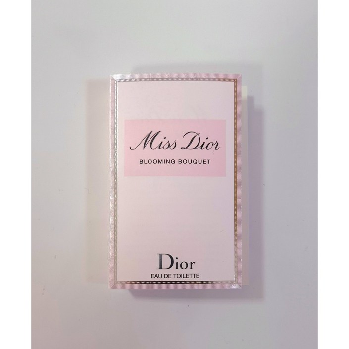 배송비 체험 디올 블루밍부케 오 드 뚜왈렛 샘플 체험 스틱향수