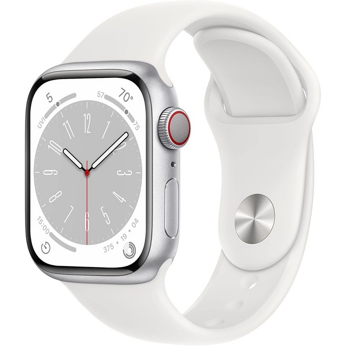 애플워치 8 셀룰러 GRP  Cellular 41mm 실버 알루미늄