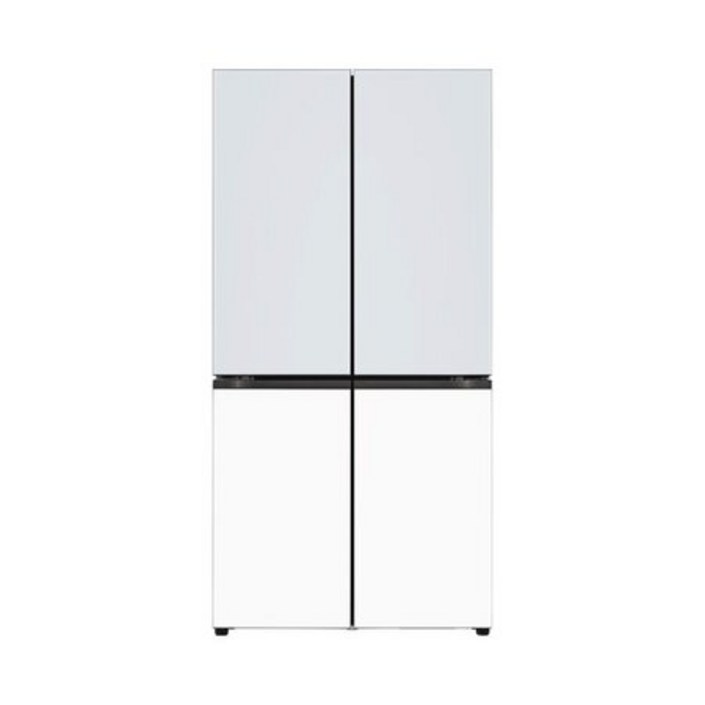 LG 디오스 4도어 냉장고 900리터급 H874GYW012 베이직