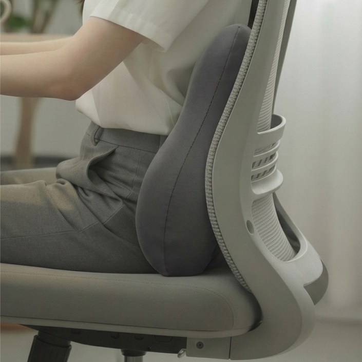 템픽 허리 등받이 메모리폼 의자 쿠션