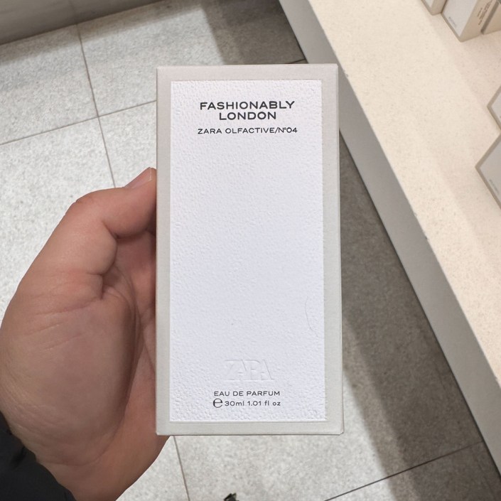 자라 패셔너블리 런던 오 드 퍼퓸 향수 30ml