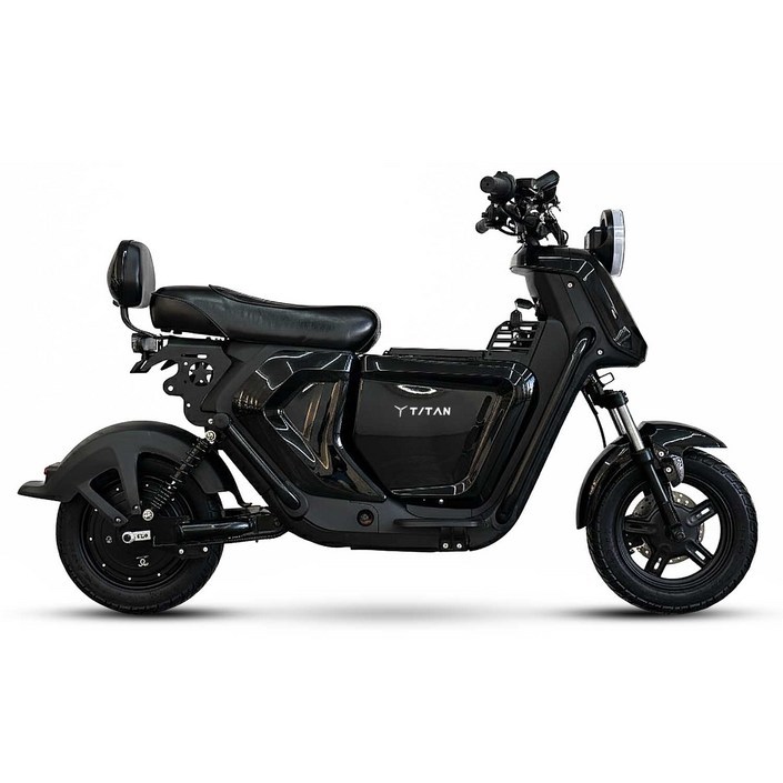 PTX1000 전기 전동 스쿠터 듀얼 48V 50Ah 분리형 배터리 타이탄, 블랙, 25ah(싱글배터리)