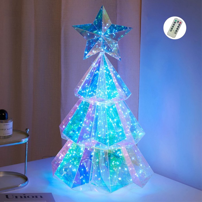 크리스마스 오로라 트리 미니트리 카페 소품 홈파티 선물 61cm, 오로라트리 61cm, 단일상품