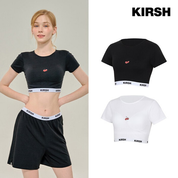 키르시 키르시  반팔 크롭 브라탑 1종 택일