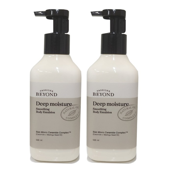 비욘드 딥모이스처 스무딩 바디 로션 500ml, 2개, 500ml
