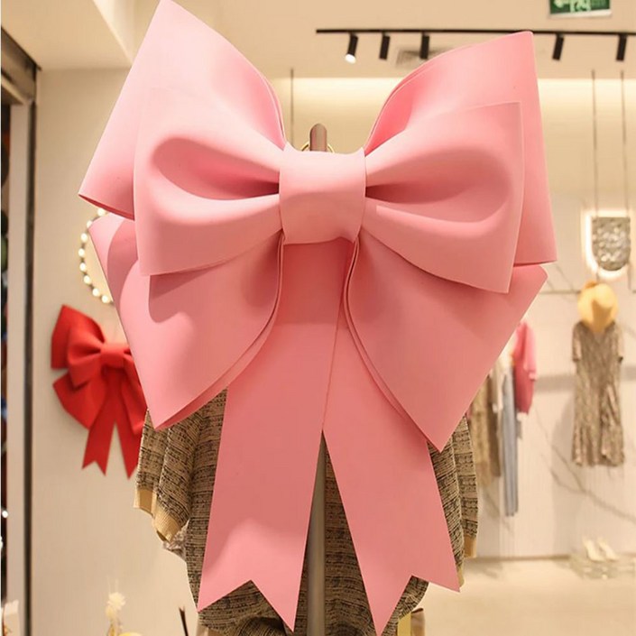 osshop 화이트데이 대형 리본 장식 이벤트 용품