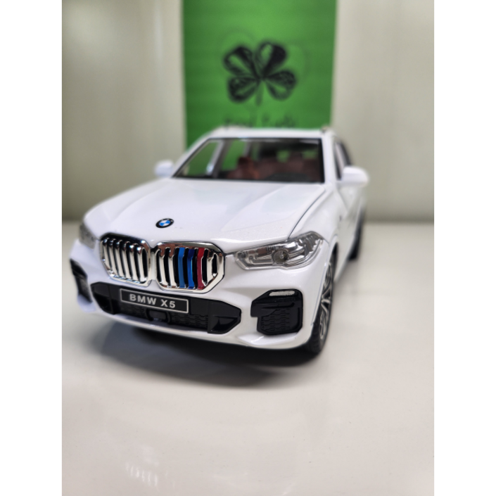 124 다이캐스트 모형 다이케스트 비엠더블유 BMW X5 SUV 완구 미니어쳐 피규어 자동차 장난감, 흰색