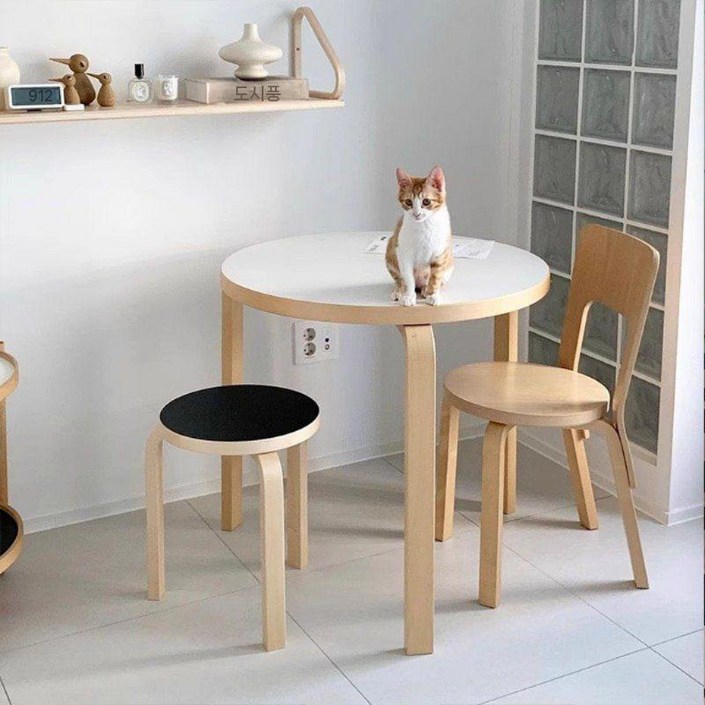 아르텍 체어 66 원목의자 artek chair 66 매장 다이닝 카페 식탁의자