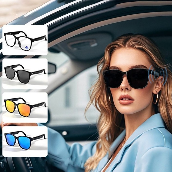 스마트 블루투스 안경  노래듣기 통화 내비게이션 자외선 차단 편광렌즈