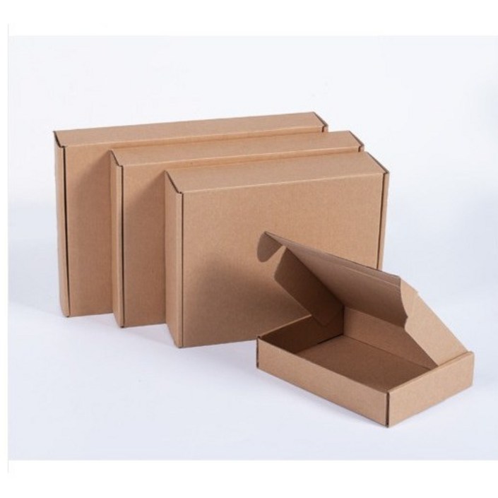 [와니유니] 최다사이즈보유 골판지박스 낱장상자 포장 납작소형 택배박스 소량 액자 종이 조립식 C형 G형 포장박스 크라프트 크래프트 다용도 국내제작 20, 30, 50 개개, 20개