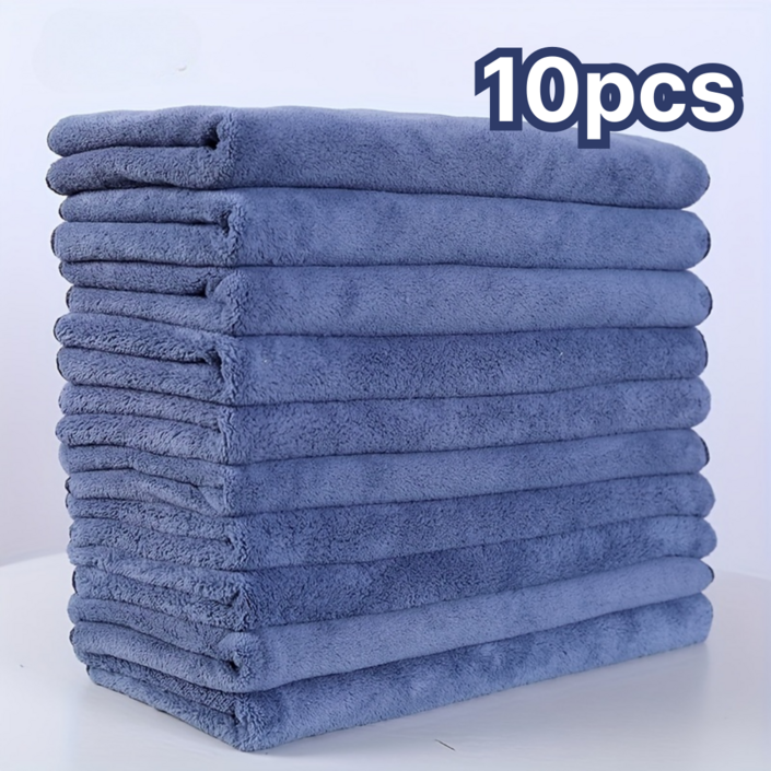 부드러운 극세사 마이크로 화이버 타월 10p 세트