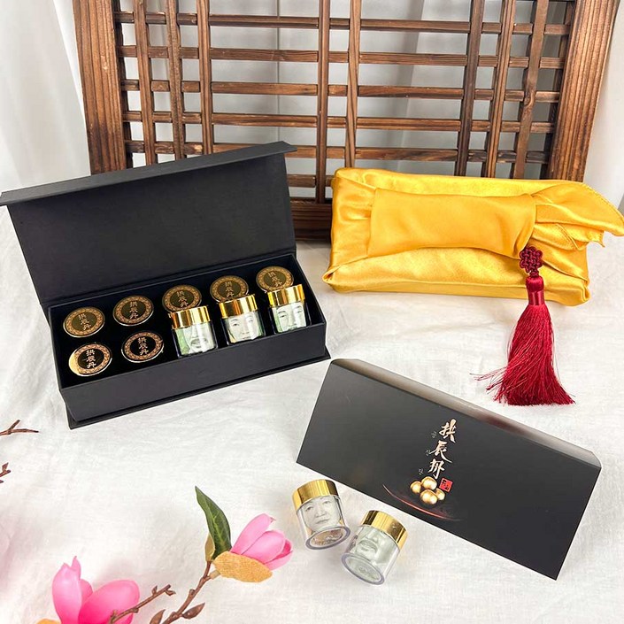 보자기세트 추석 공진단상자 한약 용돈박스 보약 돈봉투 현금 이벤트, 10환보자기세트, 블랙