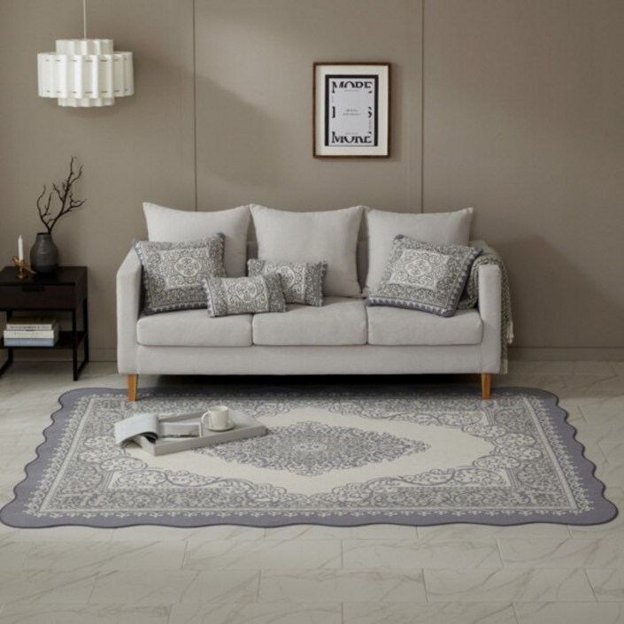 한스컬렉션 셔닐 자카드 겨울 카페트 점보특대형 3종 세트