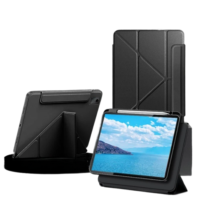 기가랩 레노버 샤오신 패드 프로 GT마그네틱 케이스 실리콘 커버, 1개, 블랙