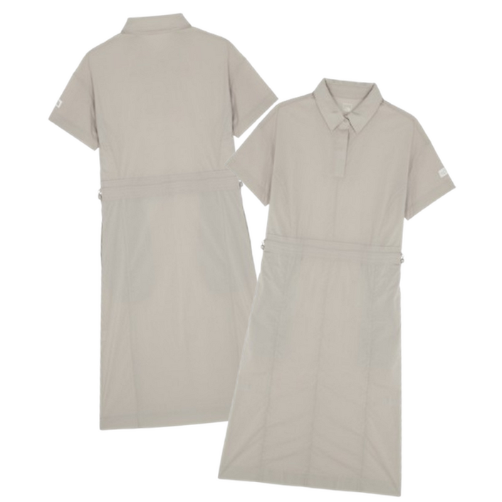 매장판 노스페이스 여성 원피스 프로스트 우븐 냉감 화이트 샌드 NT7ZR32B