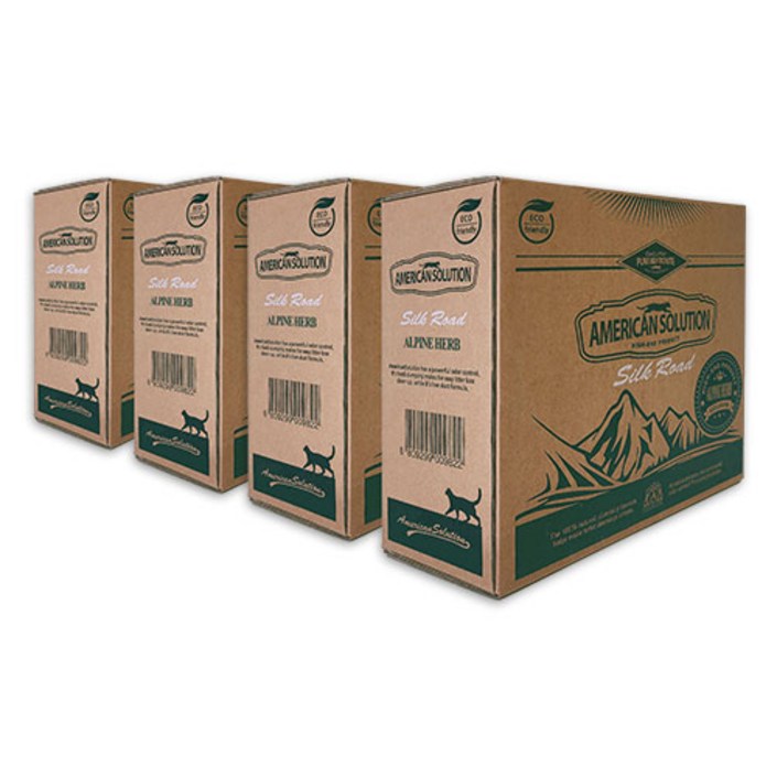 아메리칸솔루션 실크로드 알파인허브 9kg 총 4봉(총 2박스 배송), 9kg, 4개, 허브향