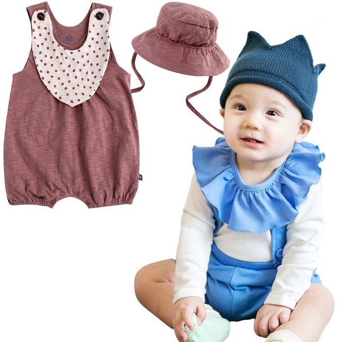 파꼴라우주복 아기 북유럽풍 롬퍼 돌촬영복 면100 아기우주복