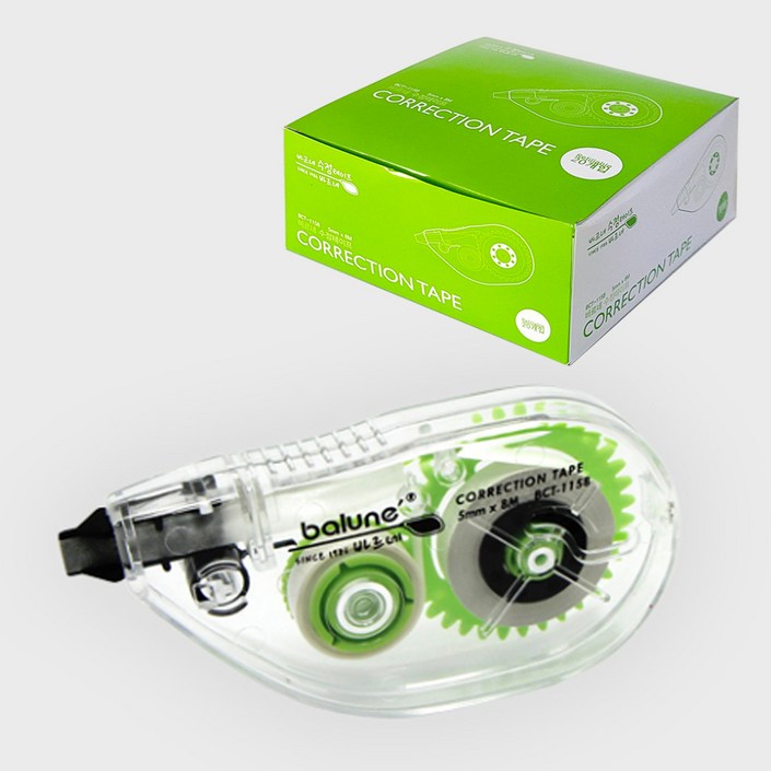바르네 수정테이프 BCT1158, 20개, 단품