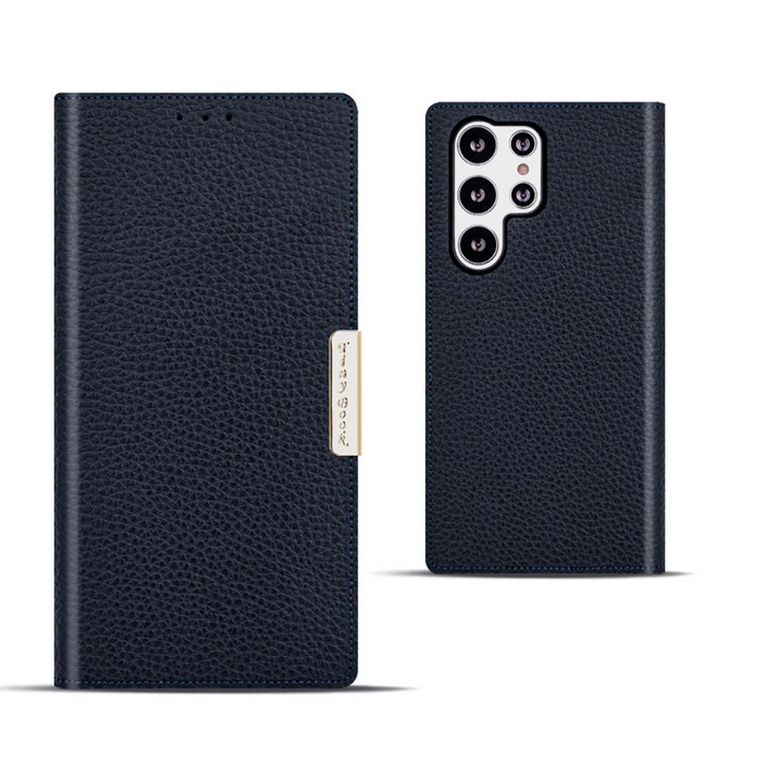 갤럭시 S24 시리즈 S24 / S24플러스 / S24울트라 - 오플레더락 천연소가죽 마그네틱 플립 케이스