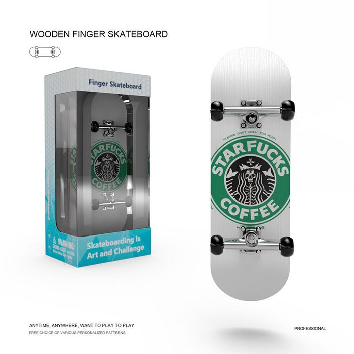 DIY 핑거 스케이트보드  미니 손가락 베어링 보드 Fingerboard skateboard