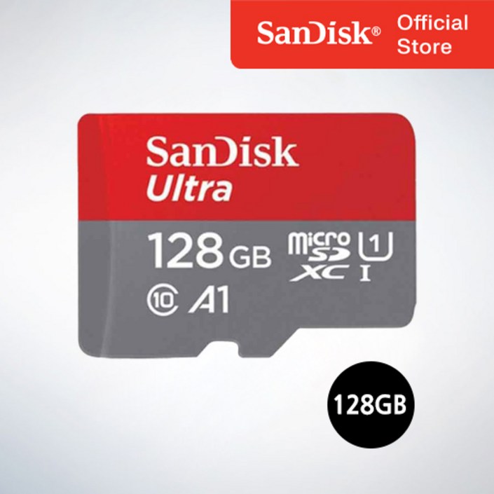 샌디스크 울트라 Micro SD 메모리카드 SDSQUAR128GB 샌디스크 울트라 Micro SD 메모리카드 SDSQUAR128GB