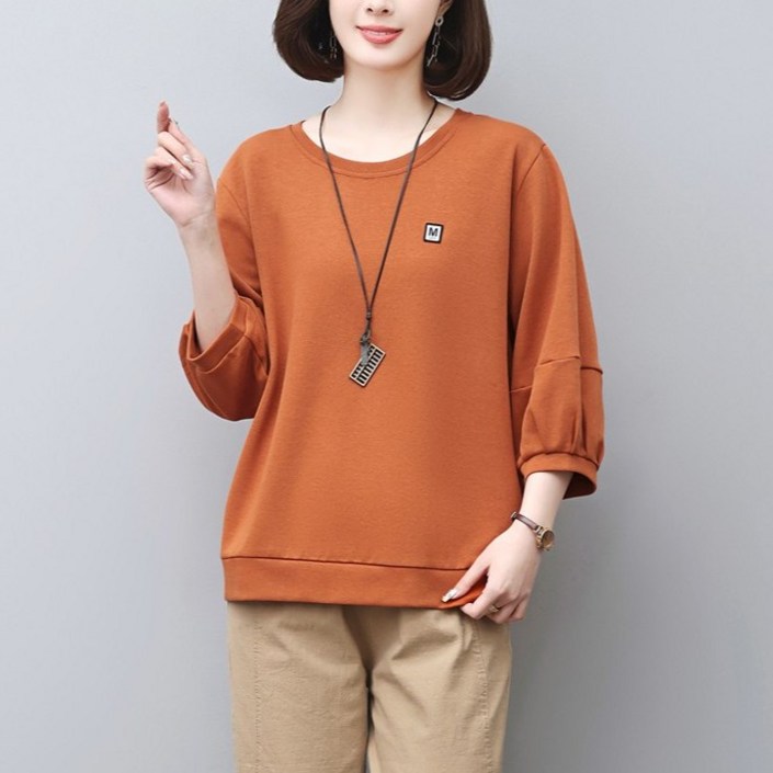 [ELLESIAN] 사계절 루시안 데일리 퍼프 티셔츠