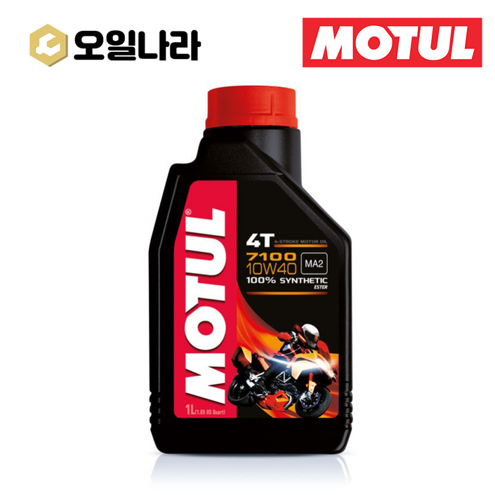 모튤 7100 4T 10W40 오토바이 100 합성엔진오일 1L MOTUL, 1개, 1L 모튤 7100 4T 10W40 오토바이 100 합성엔진오일 1L MOTUL, 1개, 1L