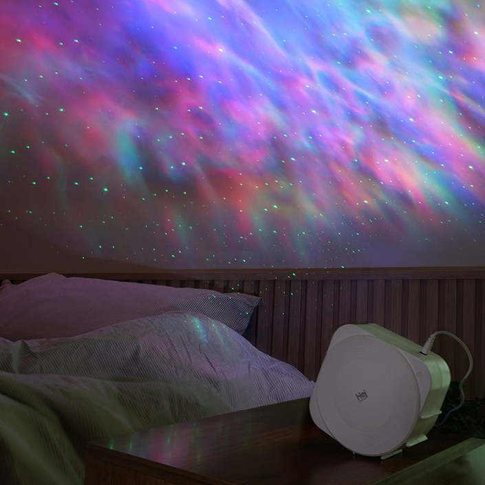 헤이홈 우주 오로라 조명 원룸 꾸미기 인테리어 스마트 스타라이트