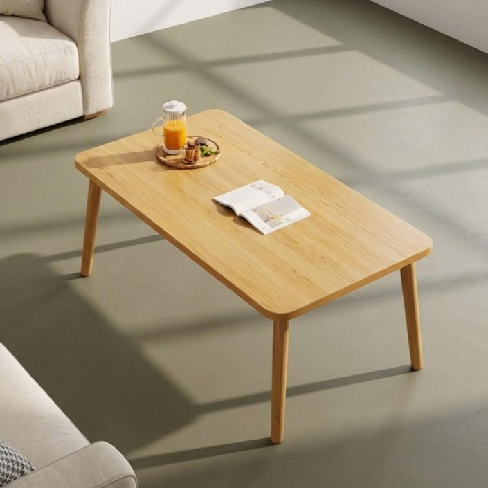 데이킨 혼술 혼밥 좌식 밥상 테이블 700X400X300