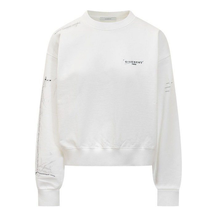 지방시 로고 스웨트셔츠