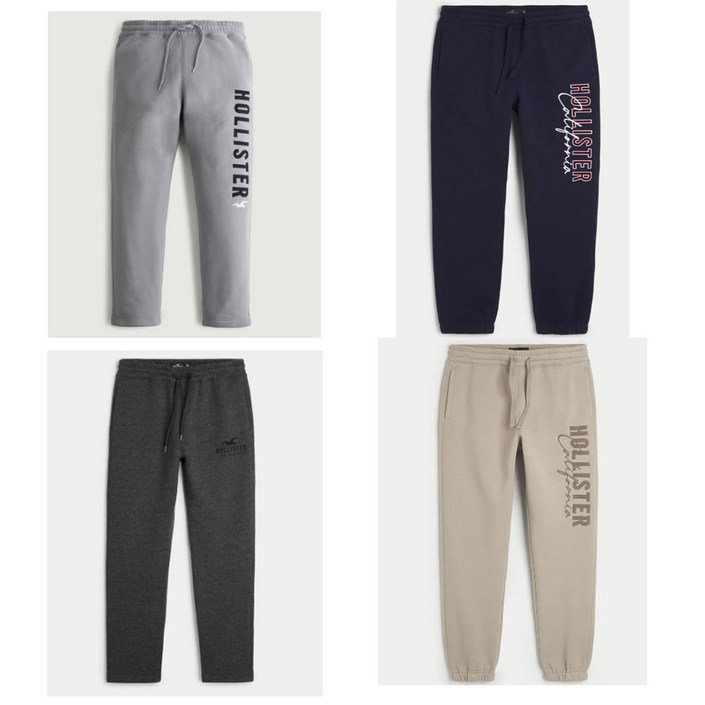 뉴욕1 NEW 홀리스터 남자 케쥬얼 로고 기모 긴바지 GREY 외 8종칼라 뉴욕1 NEW 홀리스터 남자 케쥬얼 로고 기모 긴바지 GREY 외 8종칼라