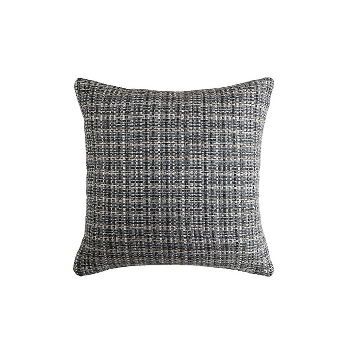 지젤 트위드 쿠션커버 50＊50블루