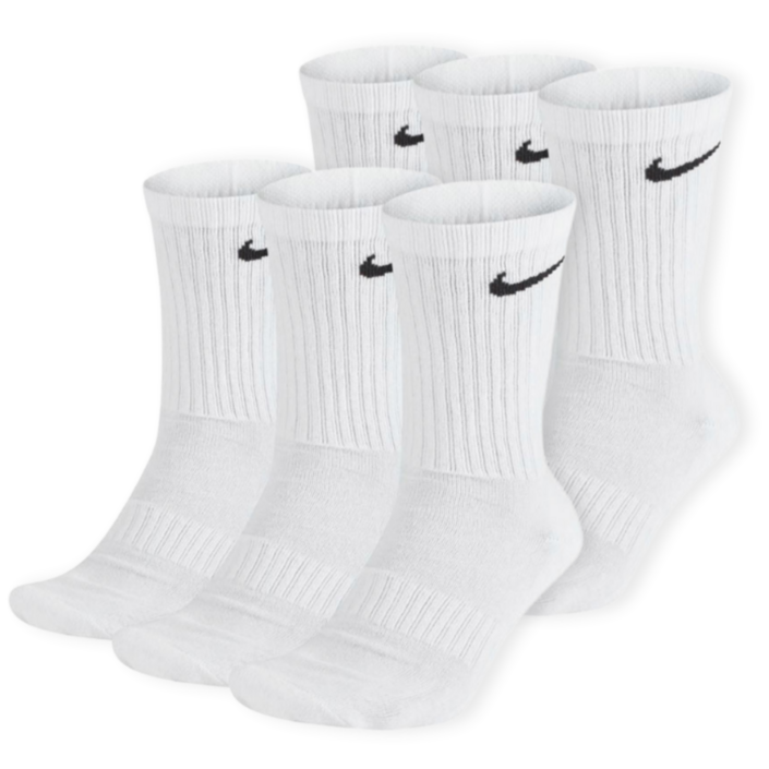 일이오 1+1 나이키 에브리데이 쿠션 장목양말 2팩 6세트 SX7664-100