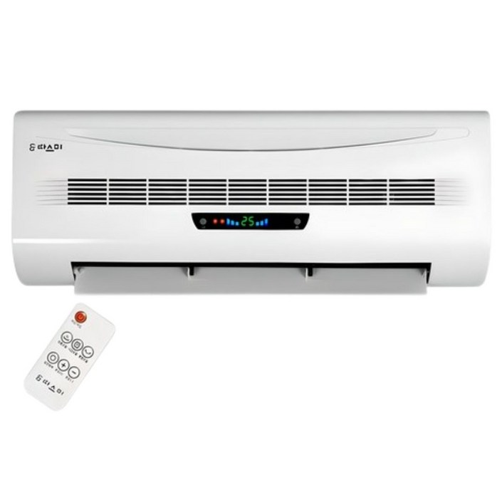 따스미 세라믹 벽걸이 온풍기 2001A