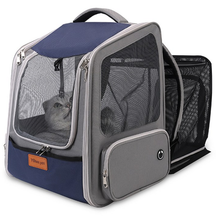 Ethel 반려동물 4면 통풍 빅사이즈 백팩형 이동가방