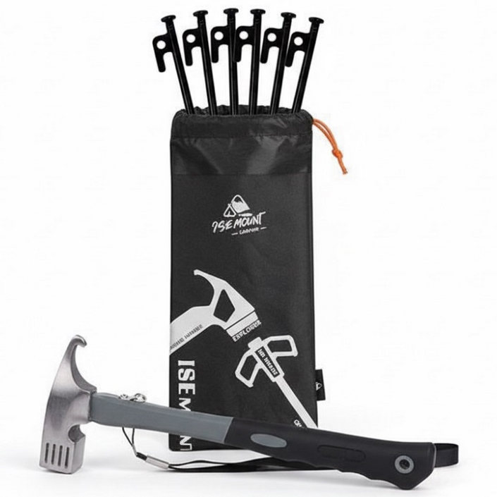 코지웨이 고강도 단조팩 8p  캠핑 망치 세트