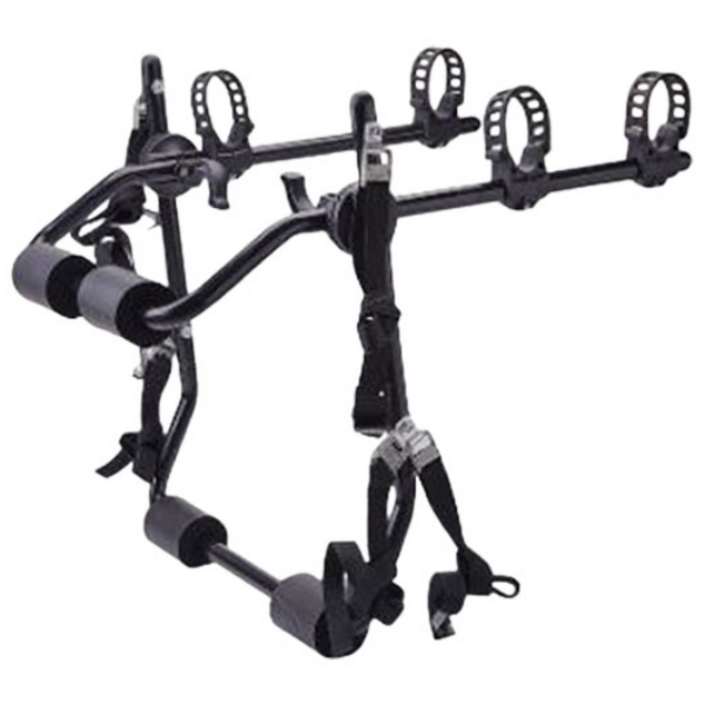 make speed 차량 트렁크용 자전거 캐리어, 블랙, 1개