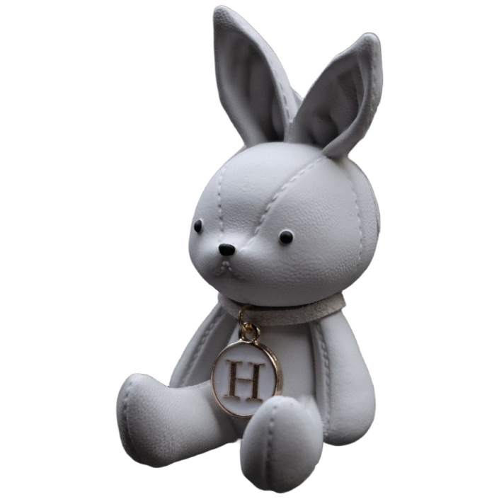 1+1 행사 로즈앤버니 가죽 토끼 차량용 방향제 석고방향제 디퓨저 명품 고급 오일 리필 석고방향제, 코코마드 모아젤, 2개