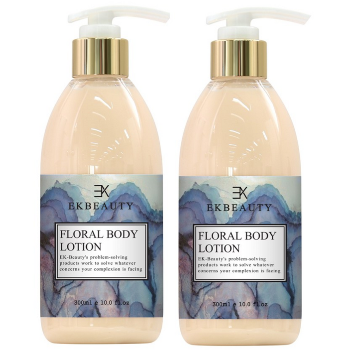 이케이뷰티 천연 보습 바디로션 노인냄새 체취제거 가려움진정 피부결정돈 약산성 천연제품 부모님선물추천, 300ml, 2개