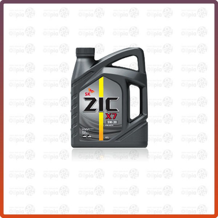 ZIC X7 5W30 4L 가솔린 LPG 엔진오일, 1개, 4L