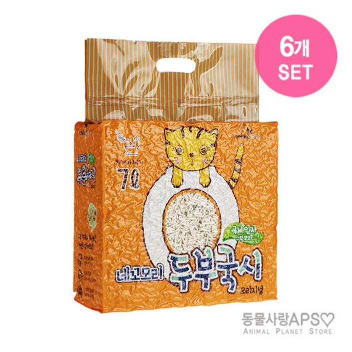 네꼬모리 두부국시 고양이 극세모래 오리지널 네꼬모리 두부국시 고양이 극세모래 오리지널
