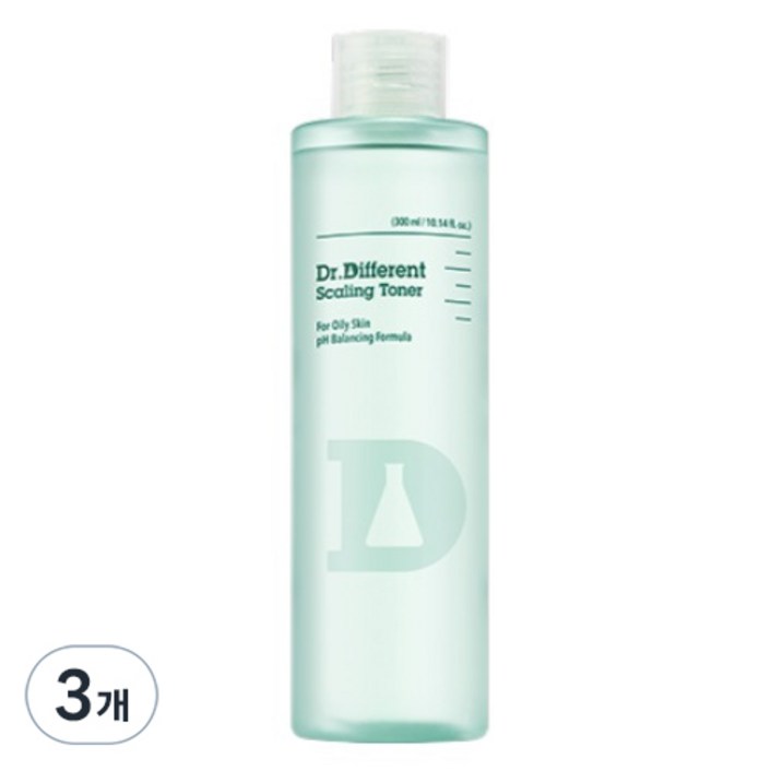 닥터디퍼런트 피지 모공 지성 스케일링 토너, 300ml, 3개