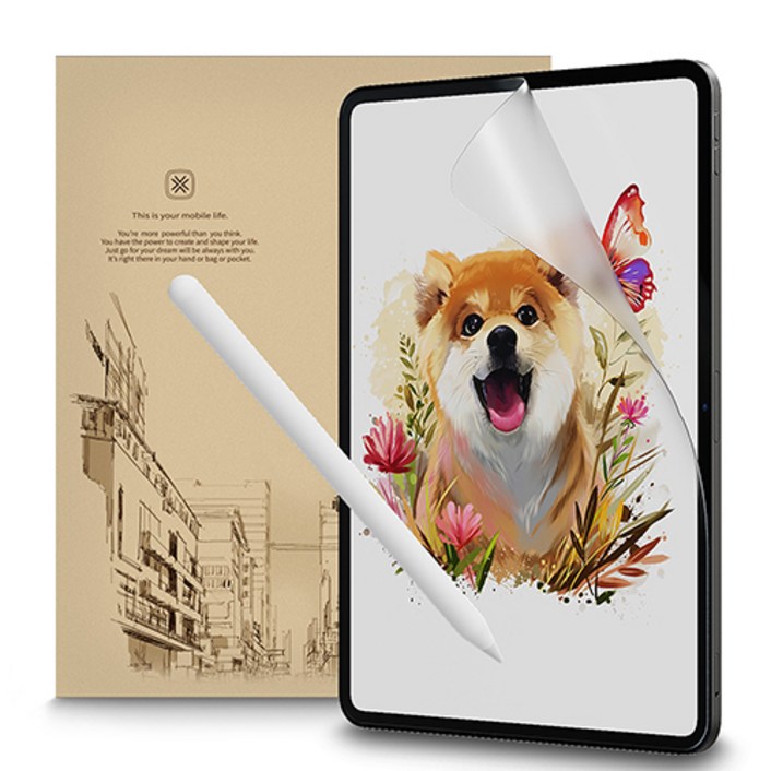 빅쏘 아이패드 종이질감 액정보호필름 1매, 1개