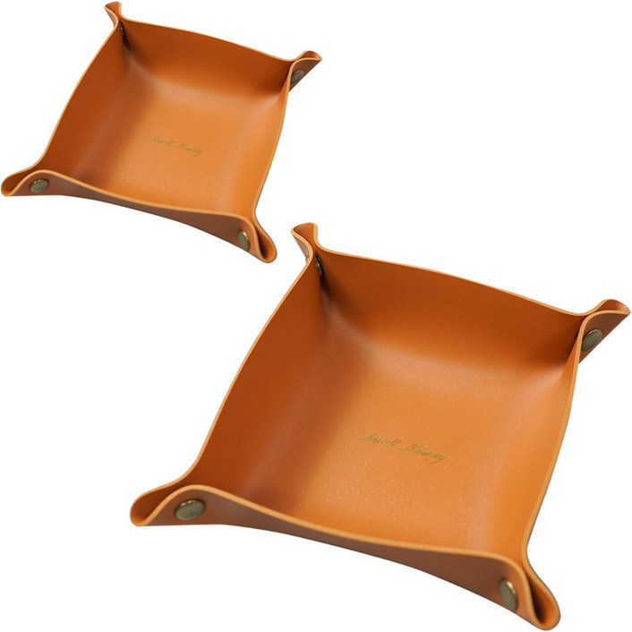 에이프릴16 베이직 레더 트레이 2종 세트