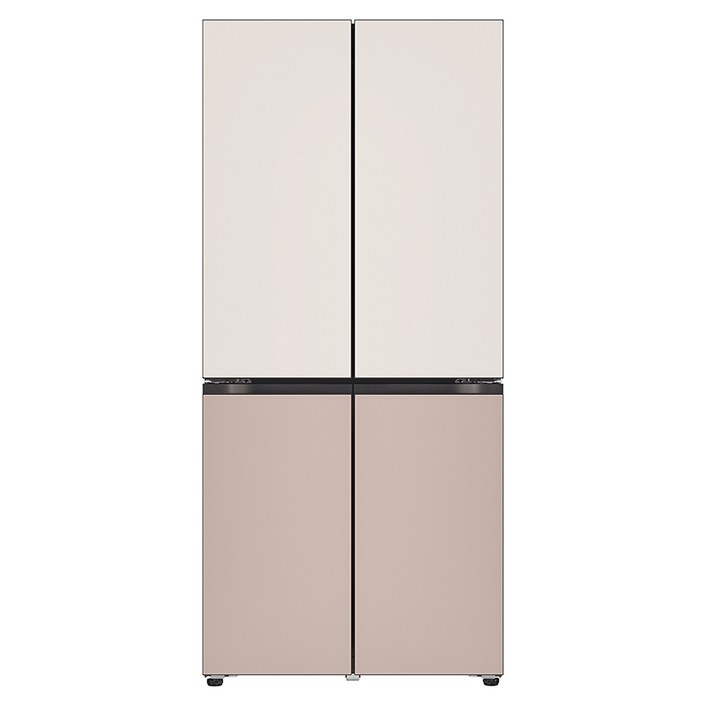 LG전자 디오스 오브제컬렉션 상냉장 하냉동 Fit Max 504L 4도어 냉장고 방문설치, M516GGA012S