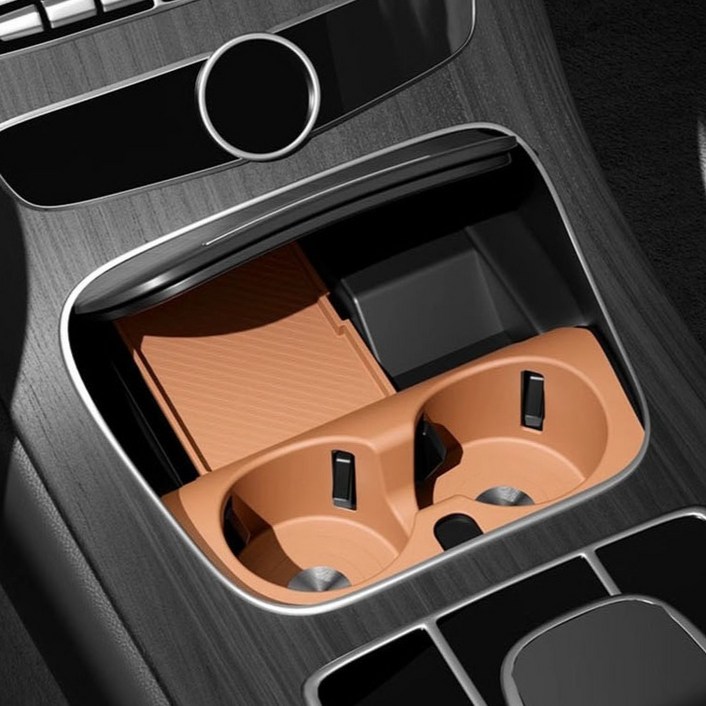 카에버 벤츠호환 컵홀더 충전패드 커버 먼지방지 패드 벤츠 E클래스 2017년~2023년 호환 W213