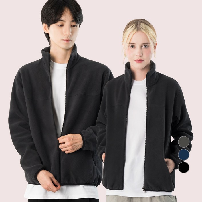 아르메데스 남녀공용 플리스 일자 후리스 집업 자켓 AR-609