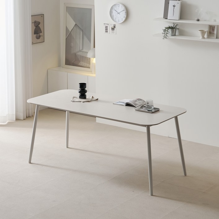 보니애가구 나탈리 포세린 세라믹 식탁 1800 4-6인용 방문설치