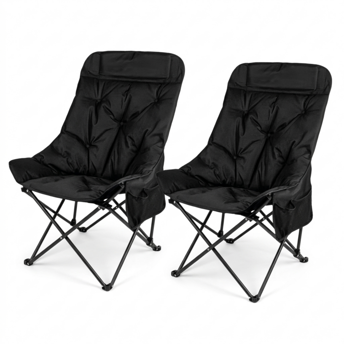 라이프리듬 11 쿠션 캠핑 의자 접이식 초경량 릴렉스 체어 낚시 피크닉